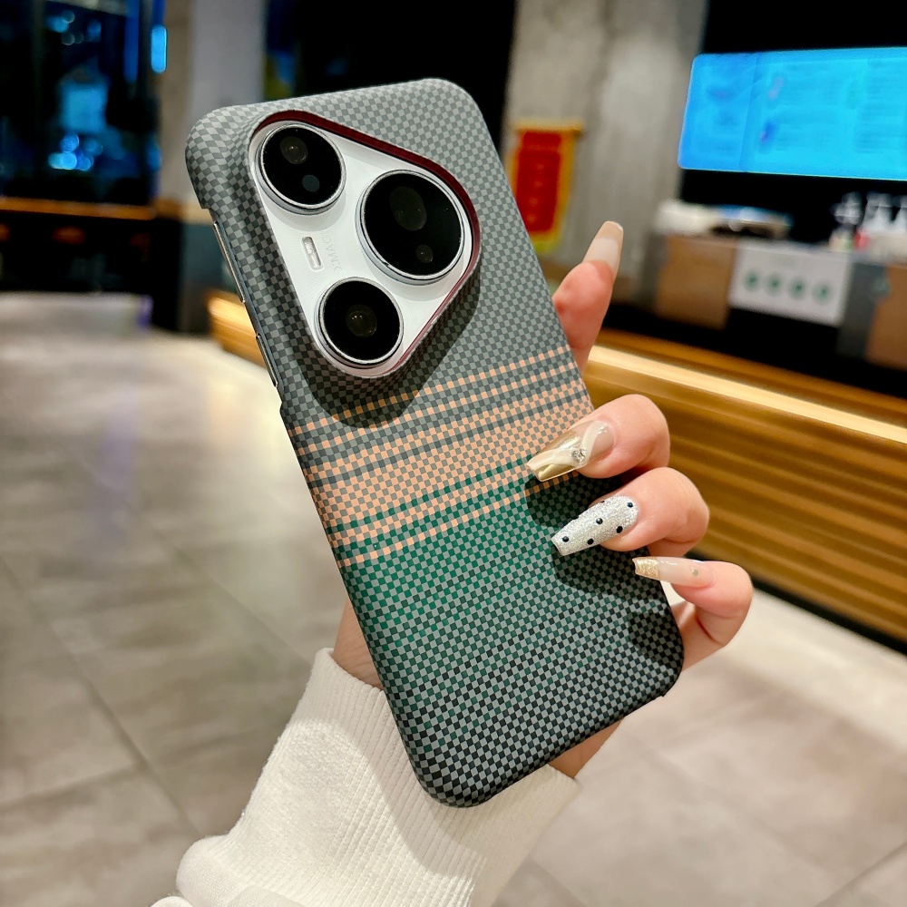 Huawei Pura 70 - غطاء هاتف أصلي بتصميم ألياف الكربون