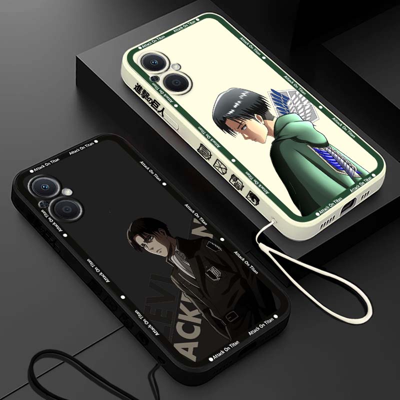 Oppo A78 - غطاء فاخر بتصميم هجوم العمالقة لهواتف
