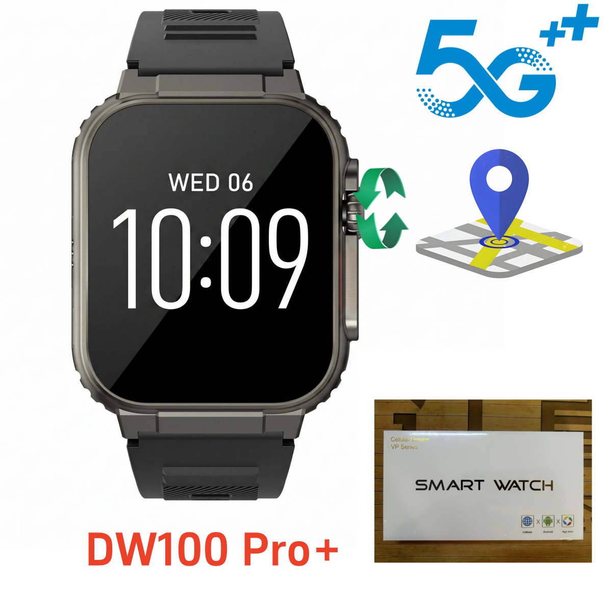 Smartwatch Id - ساعة ذكية DW100 Pro plus مع
