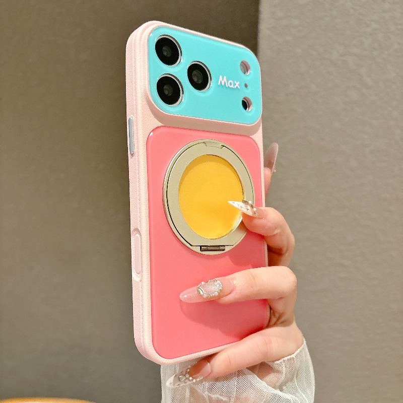 Magnetic Charging Stand - غطاء حماية فاخر للكاميرا مع حلقة