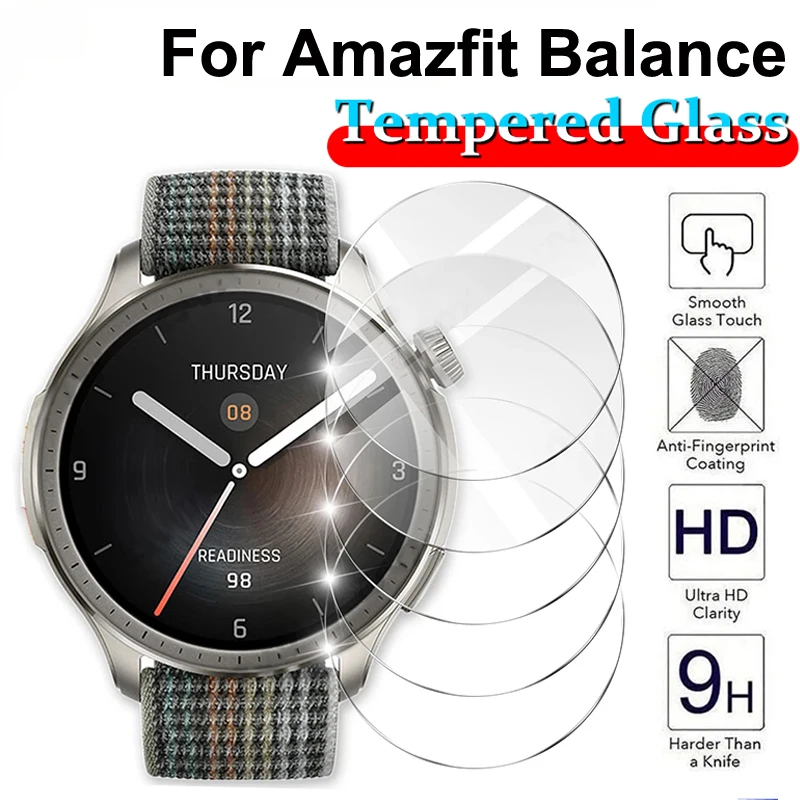 Smartwatch Icon - واقي شاشة لـ Amazfit Balance، زجاج