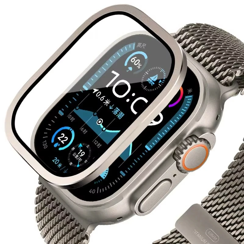 Smartwatch Case - زجاج مقسى لساعة أبل الترا 49