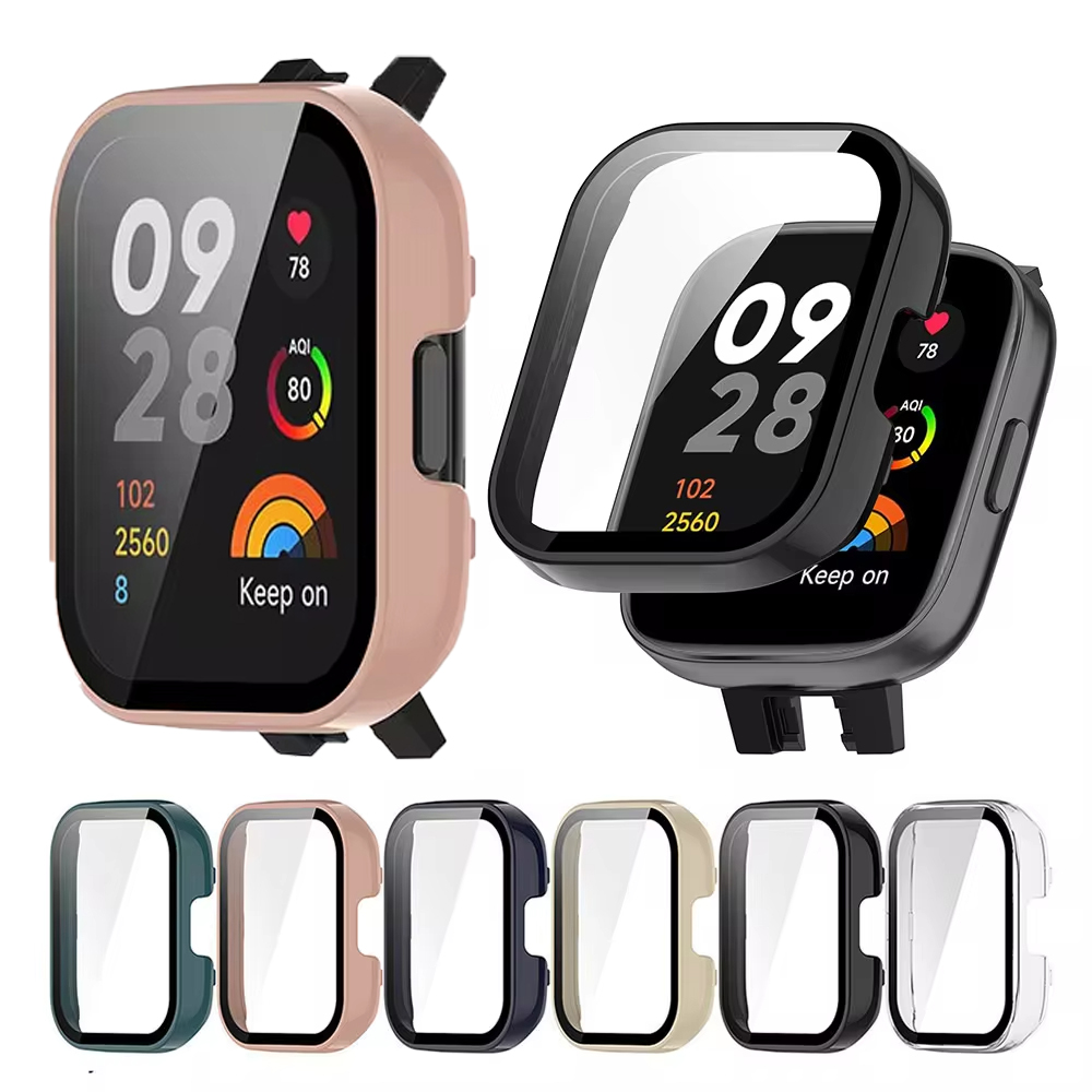 Xiaomi Smartwatch Accessories - حافظة من الزجاج المقسى + غطاء