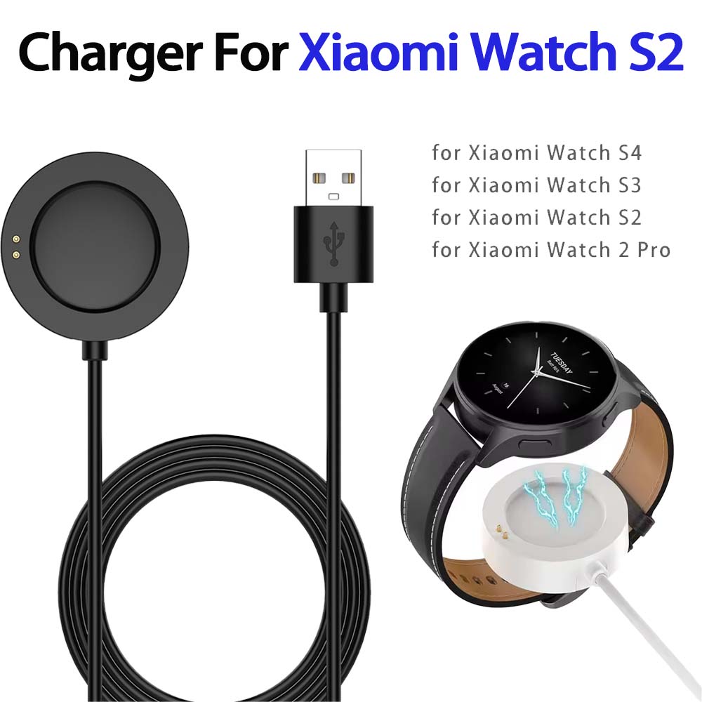 Xiaomi Smartwatch S3 Accessories - كابل شحن مغناطيسي USB لساعة شاومي