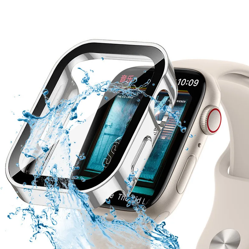 Smartwatch Case - واقي شاشة صلب مقاوم للماء لساعة