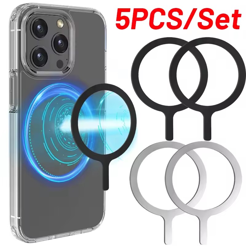 Magnetic Charging Stand - 5-1 قطعة حلقة لاصقة لشحن ماج