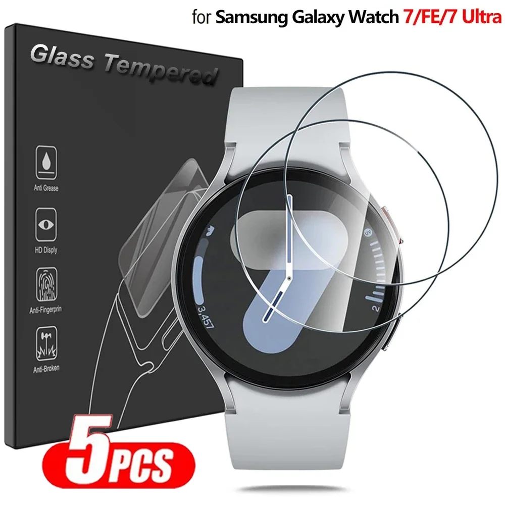 Accessories For Galaxy Watch 5 - زجاج مقسى لساعة سامسونج جالاكسي 7