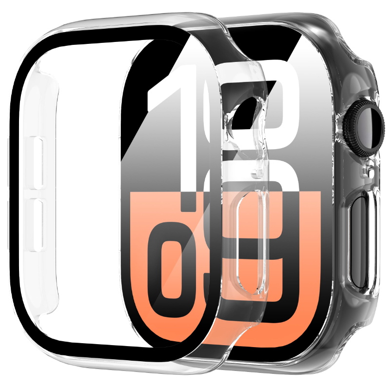 الزجاج المقسى + حافظة لساعة أب - مراجعة Smartwatch Band Accessories وسعره