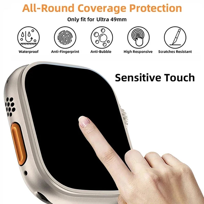قطعتان من واقي الشاشة الزجاجي  - مراجعة Smartwatch Case وسعره