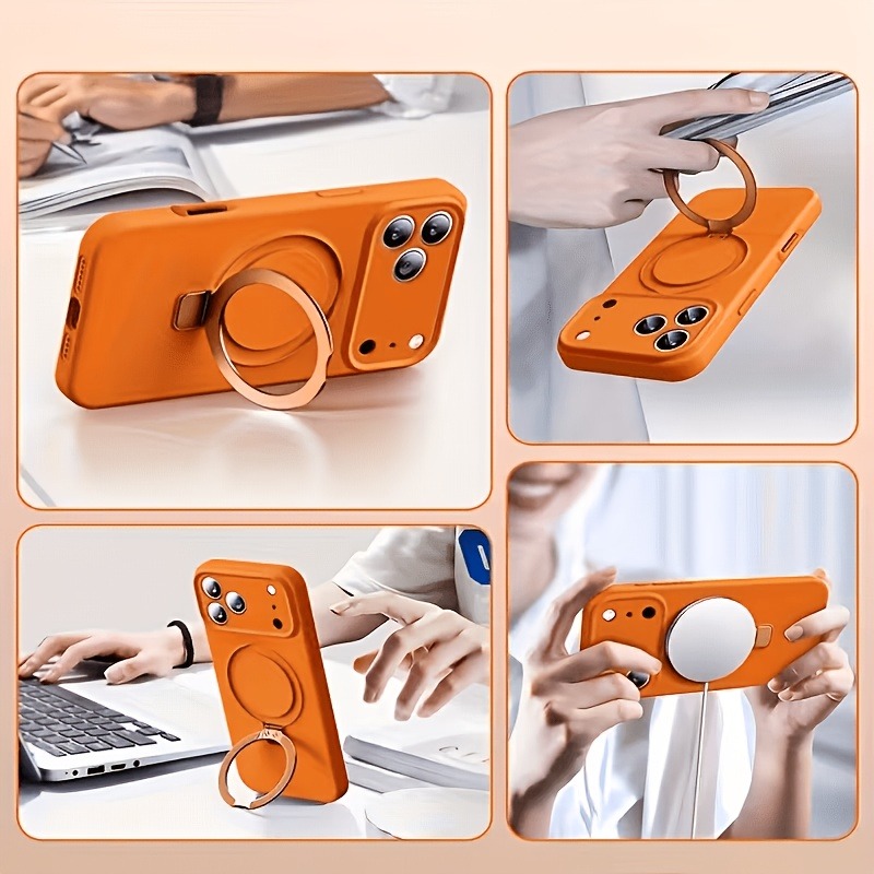 حافظة هاتف من السيليكون السائل - مراجعة Magnetic Charging Stand وسعره
