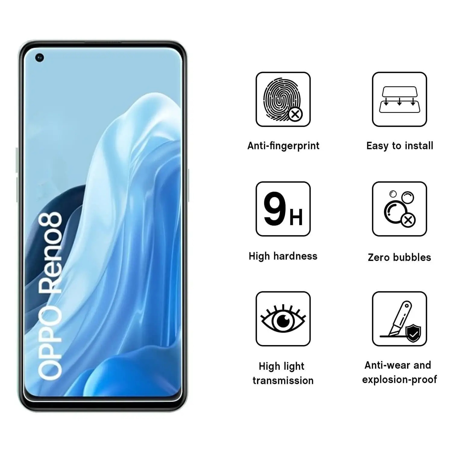 3 قطعة الزجاج المقسى ل ممن لهم - مراجعة Oppo A78 وسعره