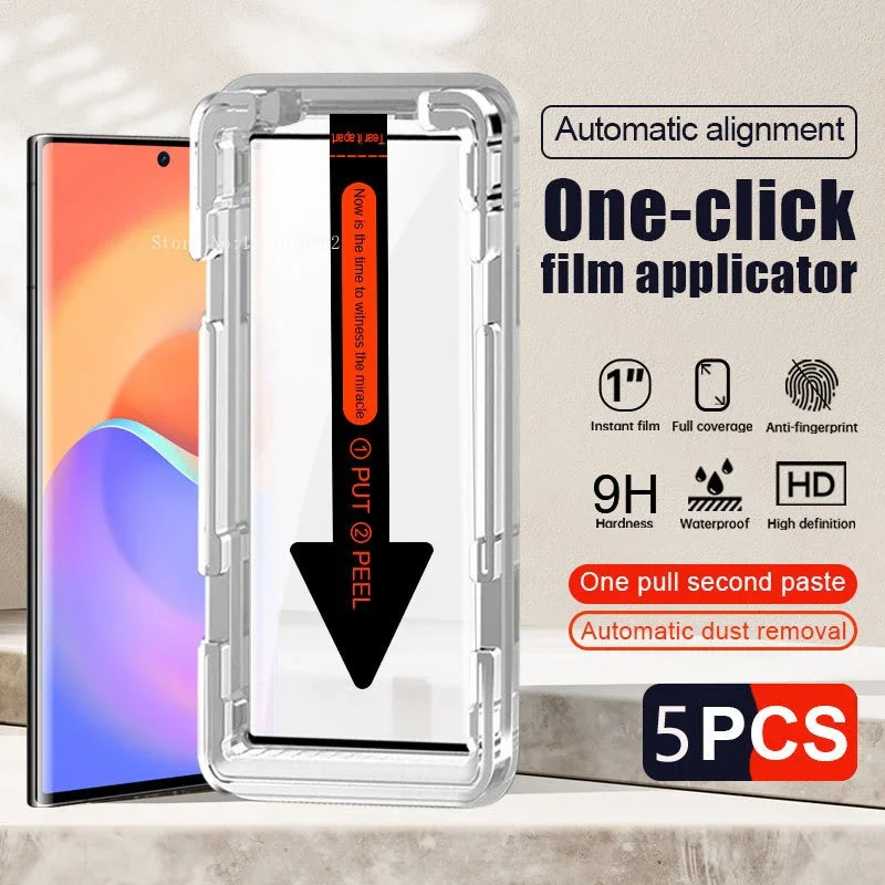 5 قطع من واقي الشاشة الزجاجي ا - مراجعة Oppo A78 وسعره