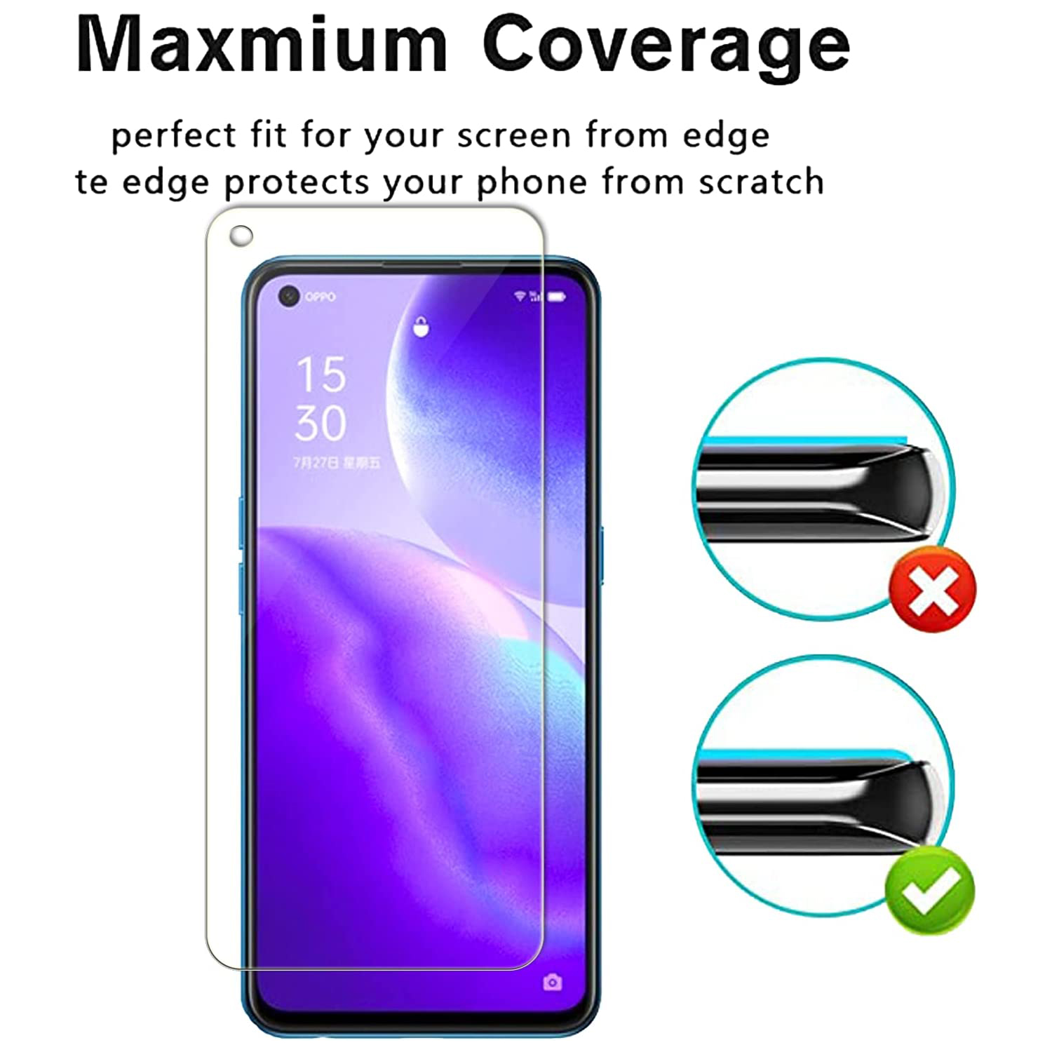 لهاتف OPPO A78 4G واقي شاشة من - مراجعة Oppo A78 وسعره