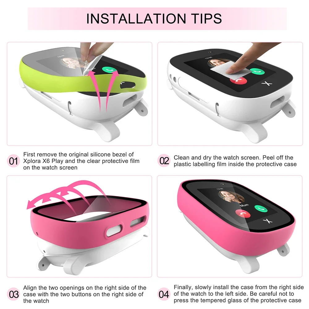 حافظة لهاتف Xploar X6 Play Kid - مراجعة Smartwatch Icon وسعره
