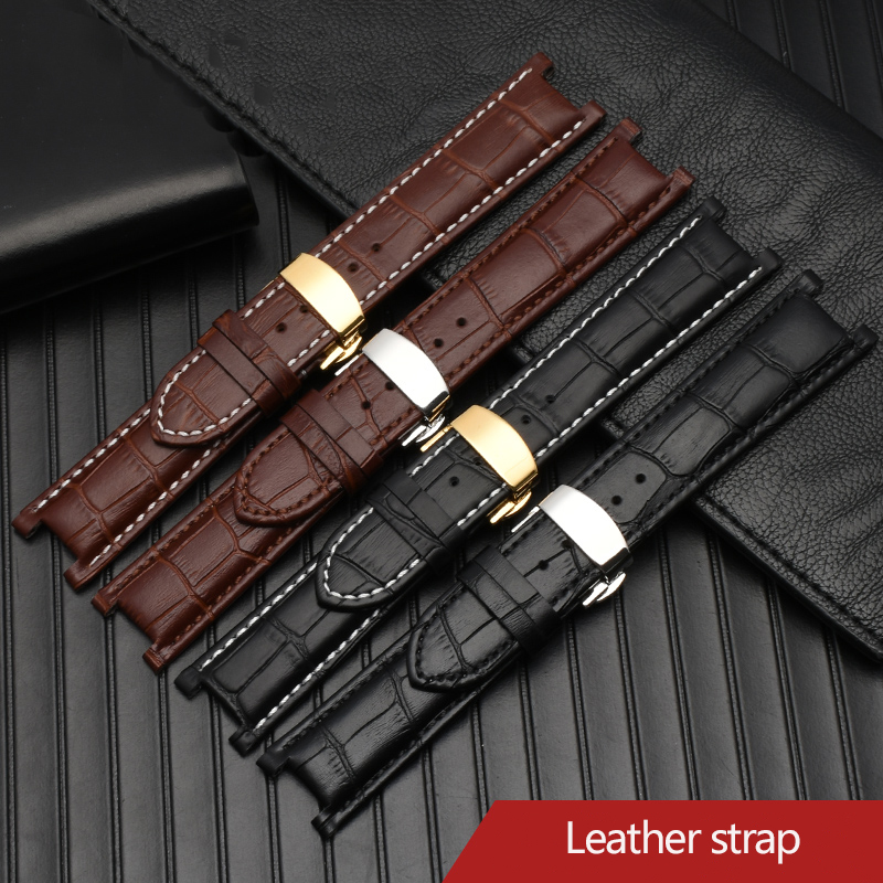 جلد طبيعي حزام الساعات 20*11 م - مراجعة Smartwatch Guess وسعره