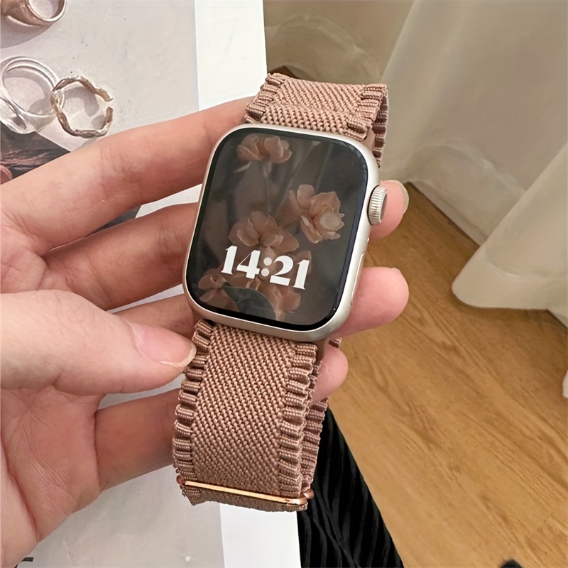 حزام ساعة من الدانتيل والنايلو - مراجعة Sport Loop Strap وسعره