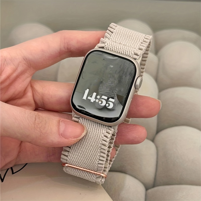 حزام ساعة من الدانتيل والنايلو - مراجعة Sport Loop Strap وسعره