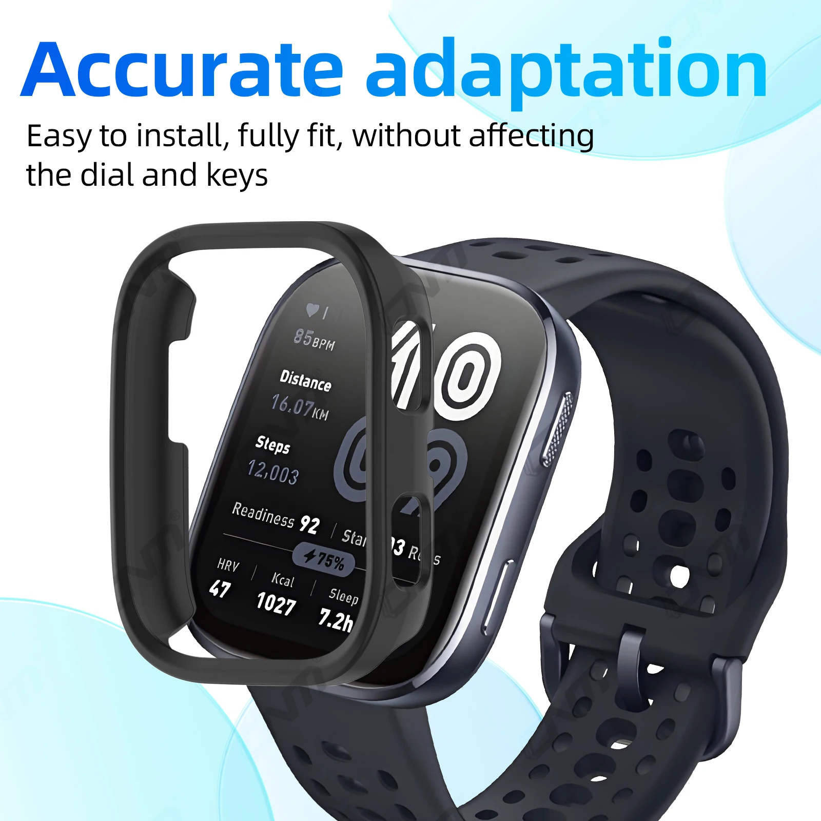 حافظة صلبة لجهاز Amazfit BIP 6 - مراجعة Amazfit Smartwatch Accessories وسعره