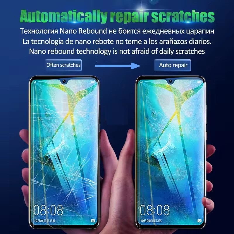 3 قطع من طبقة هيدروجيل بغطاء ك - مراجعة Huawei Pura 70 وسعره