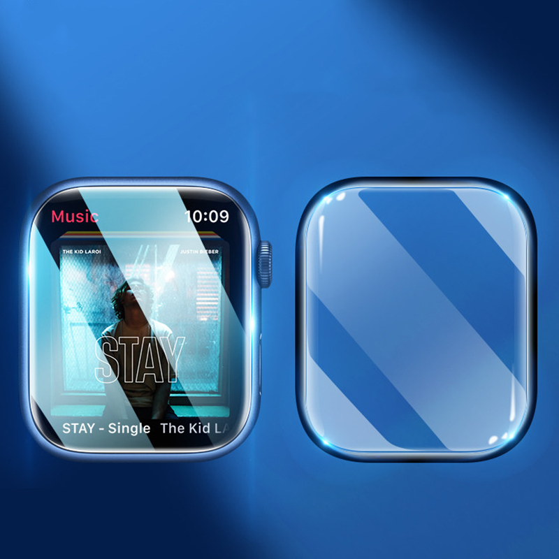 واقي شاشة لساعة أبل سلسلة 9 8  - مراجعة Smartwatch Icon وسعره