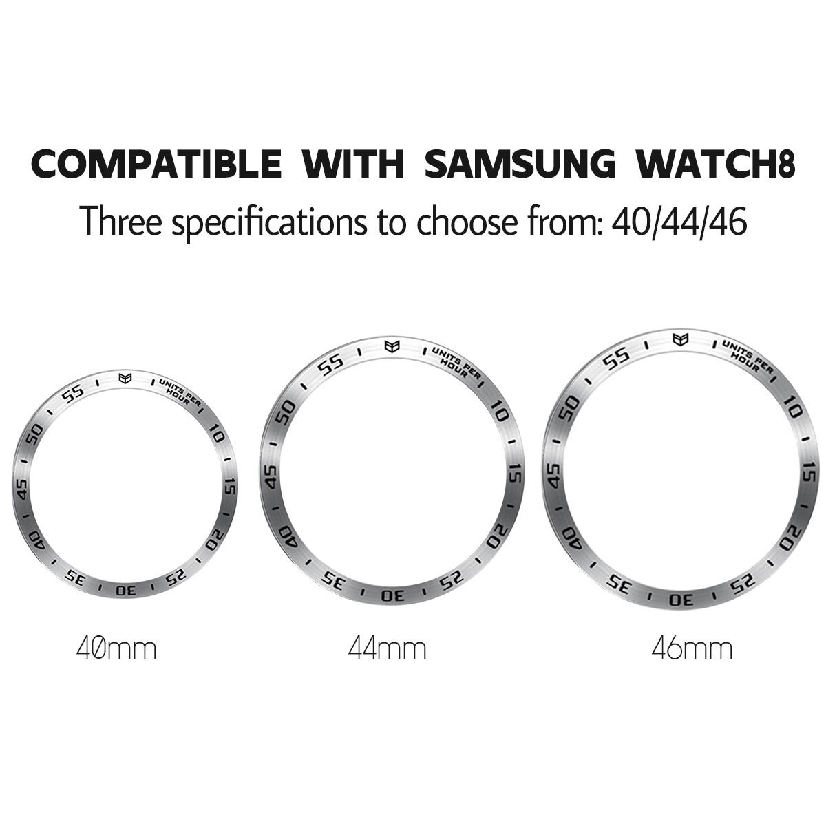 حلقة إطار معدني لساعة سامسونج  - مراجعة Accessories For Galaxy Watch 5 وسعره