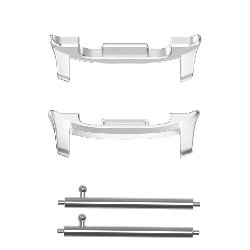 2 قطعة محول ساعة من الفولاذ ال - مراجعة Watch Band Connector وسعره