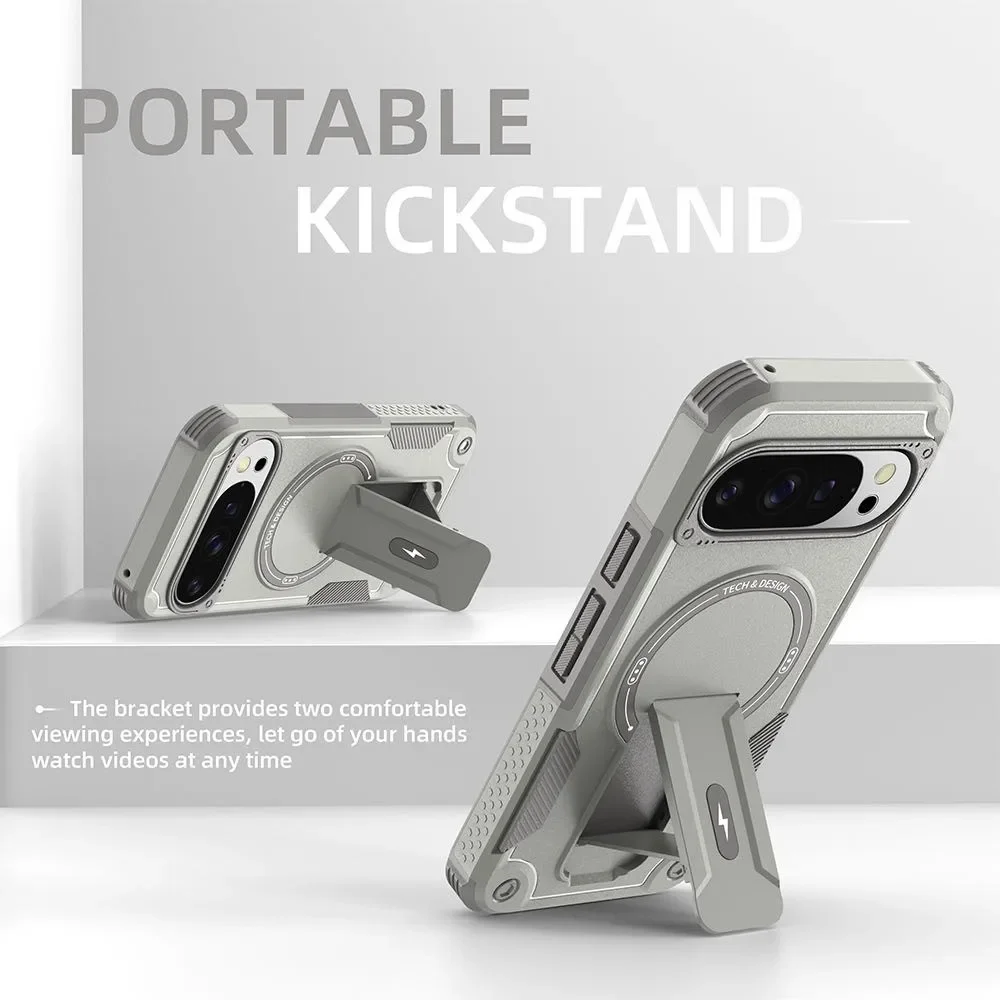 حافظة هاتف بحامل مغناطيسي متين - مراجعة Magnetic Charging Stand وسعره