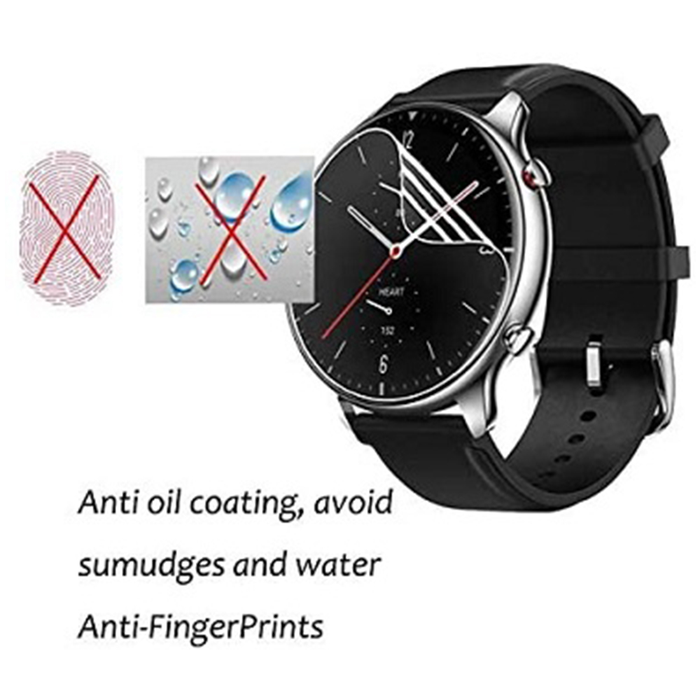 غشاء هيدروجيل شفاف رفيع للغاية - مراجعة Smartwatch Icon وسعره