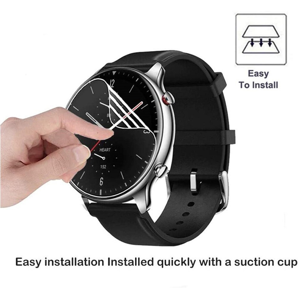 غشاء هيدروجيل شفاف رفيع للغاية - مراجعة Smartwatch Icon وسعره