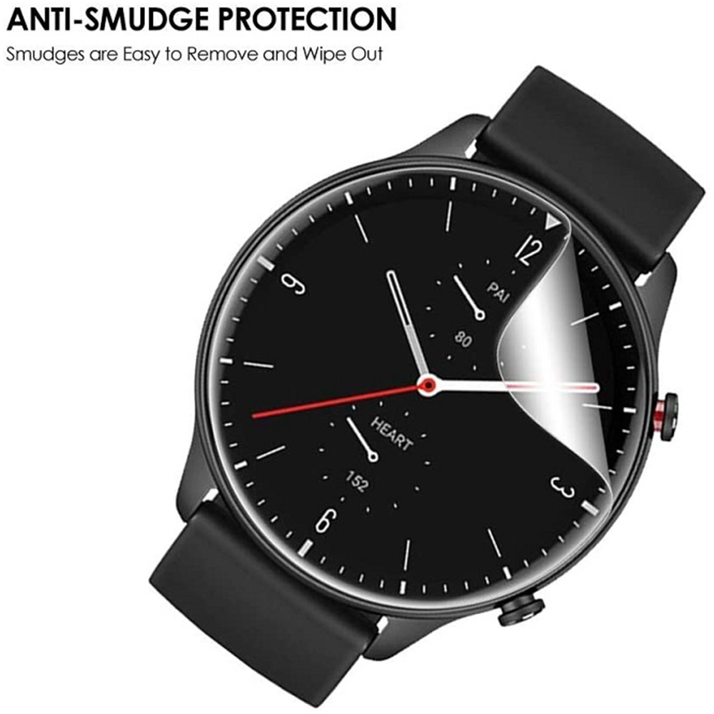 غشاء هيدروجيل شفاف رفيع للغاية - مراجعة Smartwatch Icon وسعره