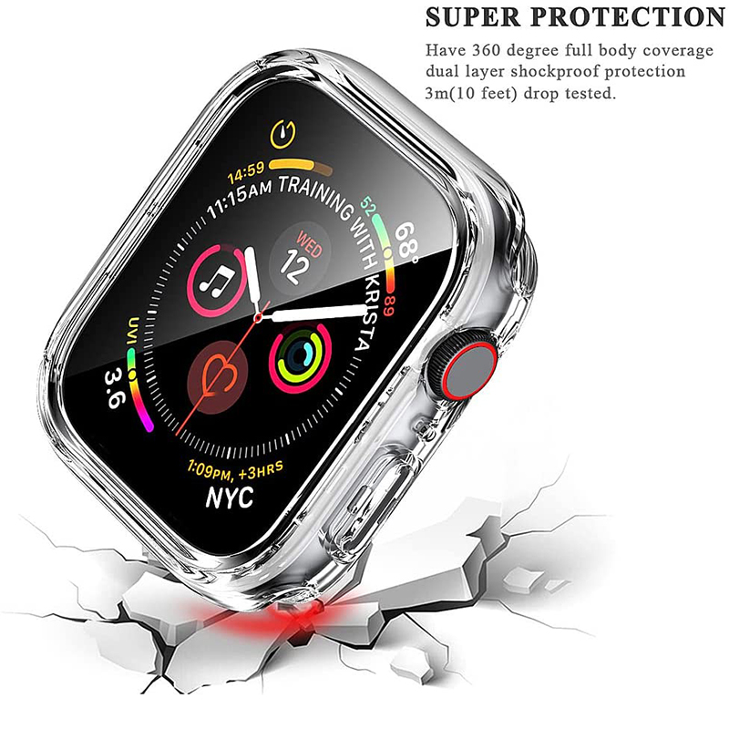 الزجاج المقسى + غطاء لساعة أبل - مراجعة Smartwatch Icon وسعره