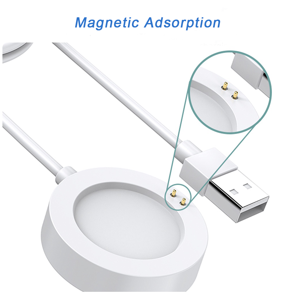 شاحن مغناطيسي مع كابل USB بطول - مراجعة Xiaomi Smartwatch S3 Accessories وسعره
