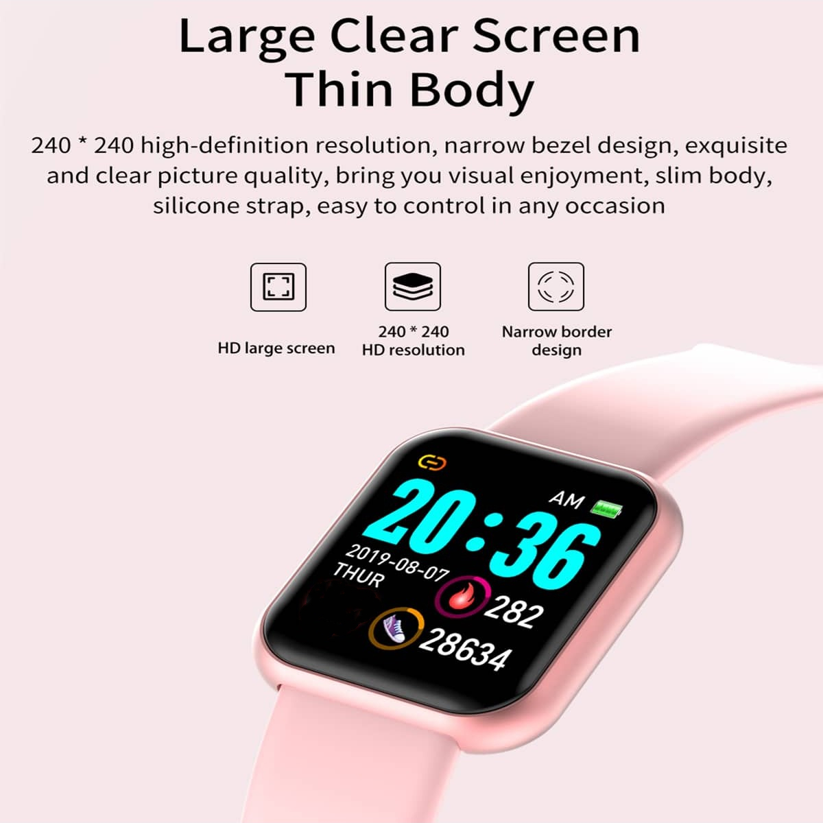 ساعات رياضية ذكية بلوتوث ، سوا - مراجعة Smartwatch Touch وسعره
