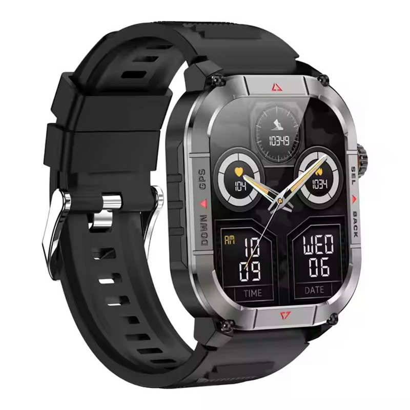 جديد HK84 الرجال ساعة ذكية AMO - مراجعة Smartwatch Touch وسعره