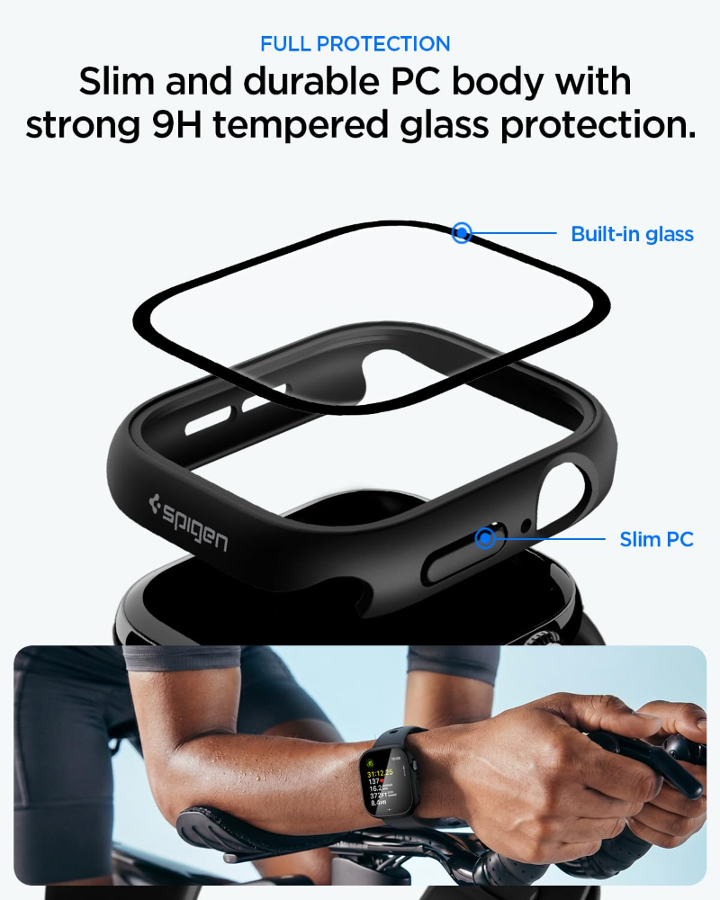 واقي شاشة من الزجاج المقوى + غ - مراجعة Smartwatch Band Accessories وسعره
