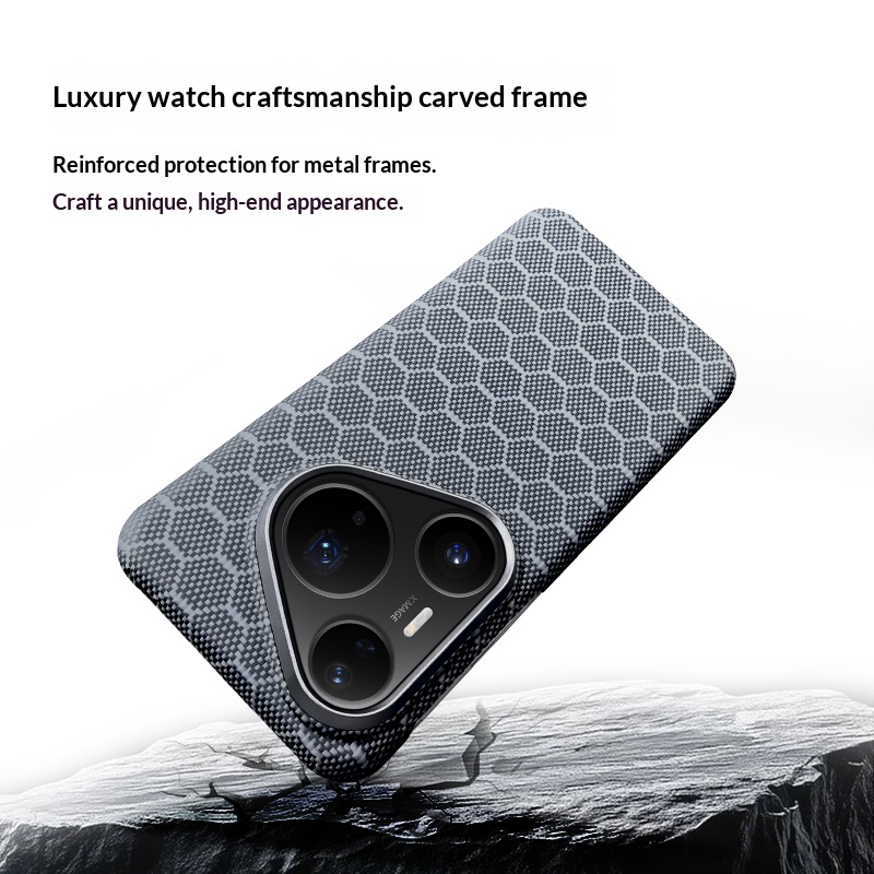 غطاء هاتف من ألياف الكيفلار ال - مراجعة Huawei Pura 70 وسعره