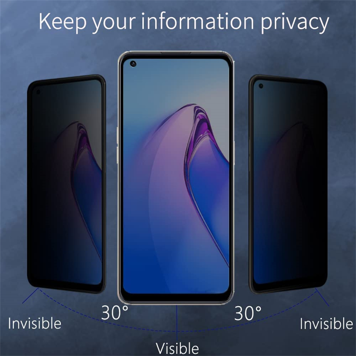 واقي شاشة مضاد للتجسس لـ OPPO  - مراجعة Oppo A78 وسعره