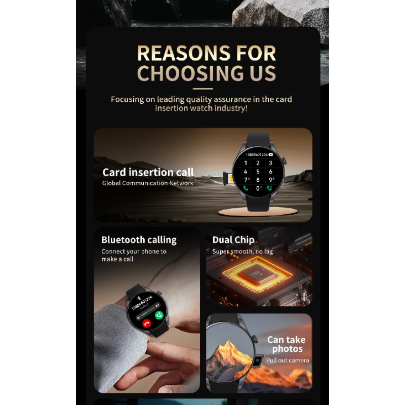 ساعة ذكية 4G جديدة BW16: WiFi  - مراجعة Smartwatch Id وسعره