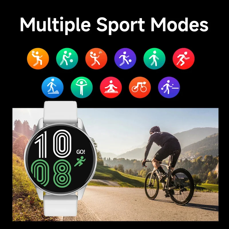 ساعة ذكية متعددة الوظائف مع مي - مراجعة Smartwatch Custom وسعره