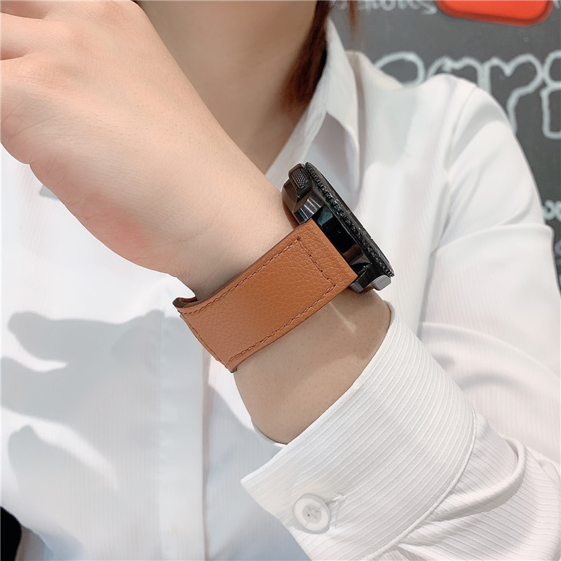 حزام ساعة جلدي لساعة سامسونج ج - مراجعة Smartwatch Id وسعره