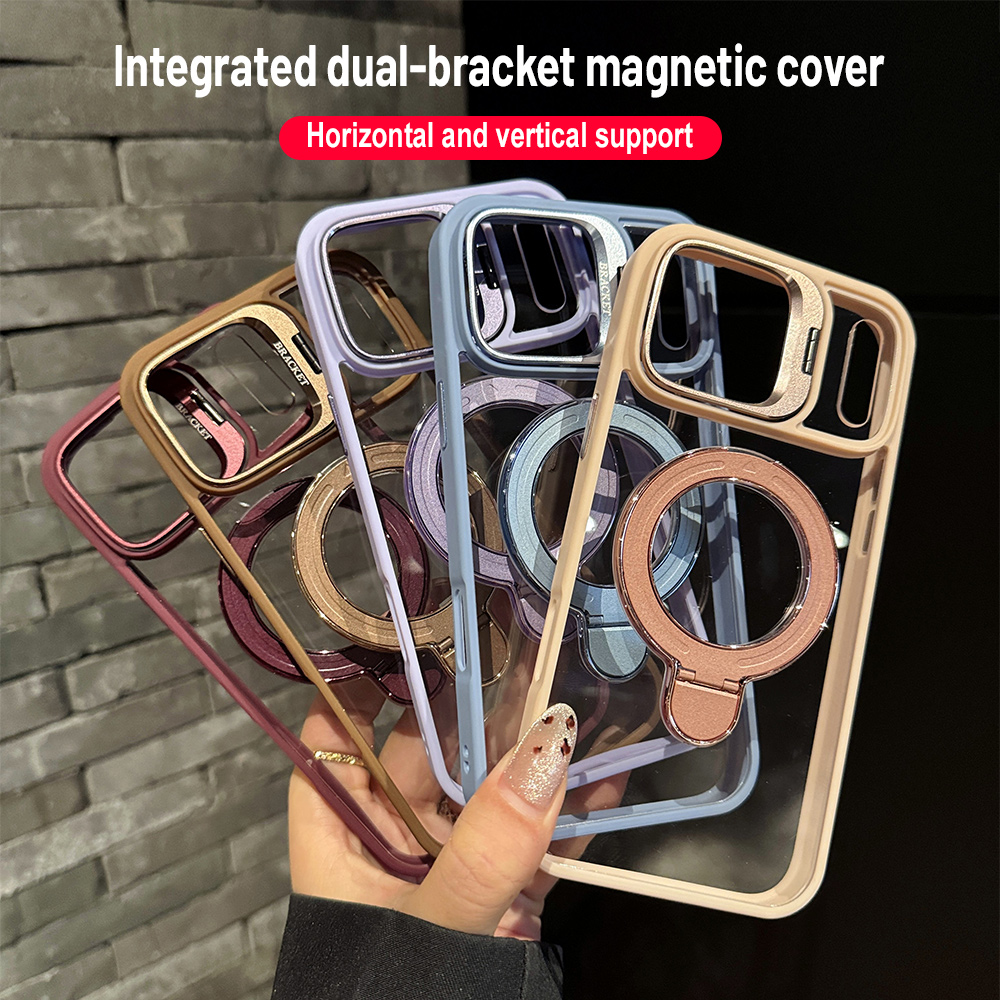 جراب هاتف مغناطيسي شفاف مقاوم  - مراجعة Magnetic Charging Stand وسعره