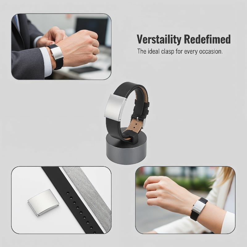مشبك حزام ساعة بتصميم متدرج، م - مراجعة Smartwatch Straps & Accessories وسعره