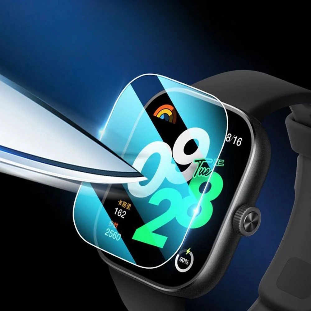 زجاج مقسى لساعة شاومي ريدمي 4  - مراجعة Xiaomi Smartwatch Accessories وسعره