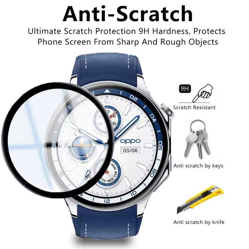واقي شاشة لساعة OPPO X طبقة مض - مراجعة Smartwatch Watch Accessories وسعره