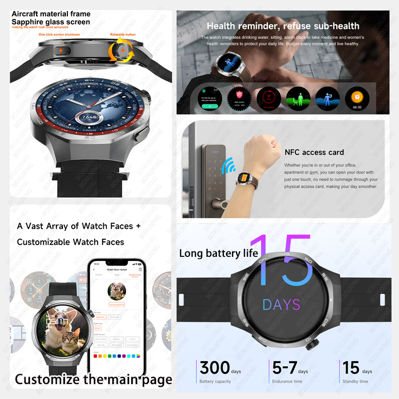 2026 جديد ساعة BOXUXING 5 ماكس - مراجعة Smartwatch Instagram وسعره
