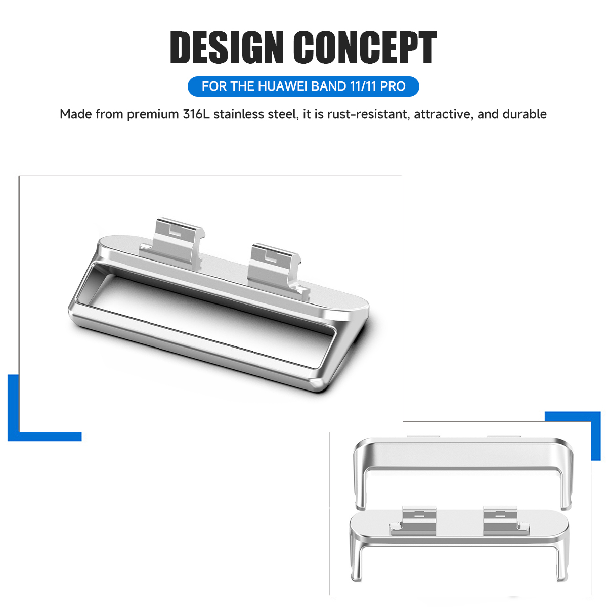 محول 18 ملم لسوار ساعة هواوي 1 - مراجعة Watch Band Connector وسعره