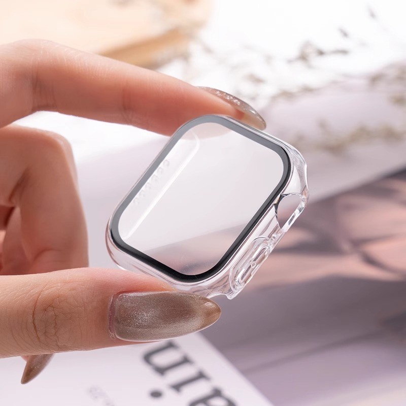 3 حزمة الزجاج + غطاء لساعة أبل - مراجعة Smartwatch Icon وسعره