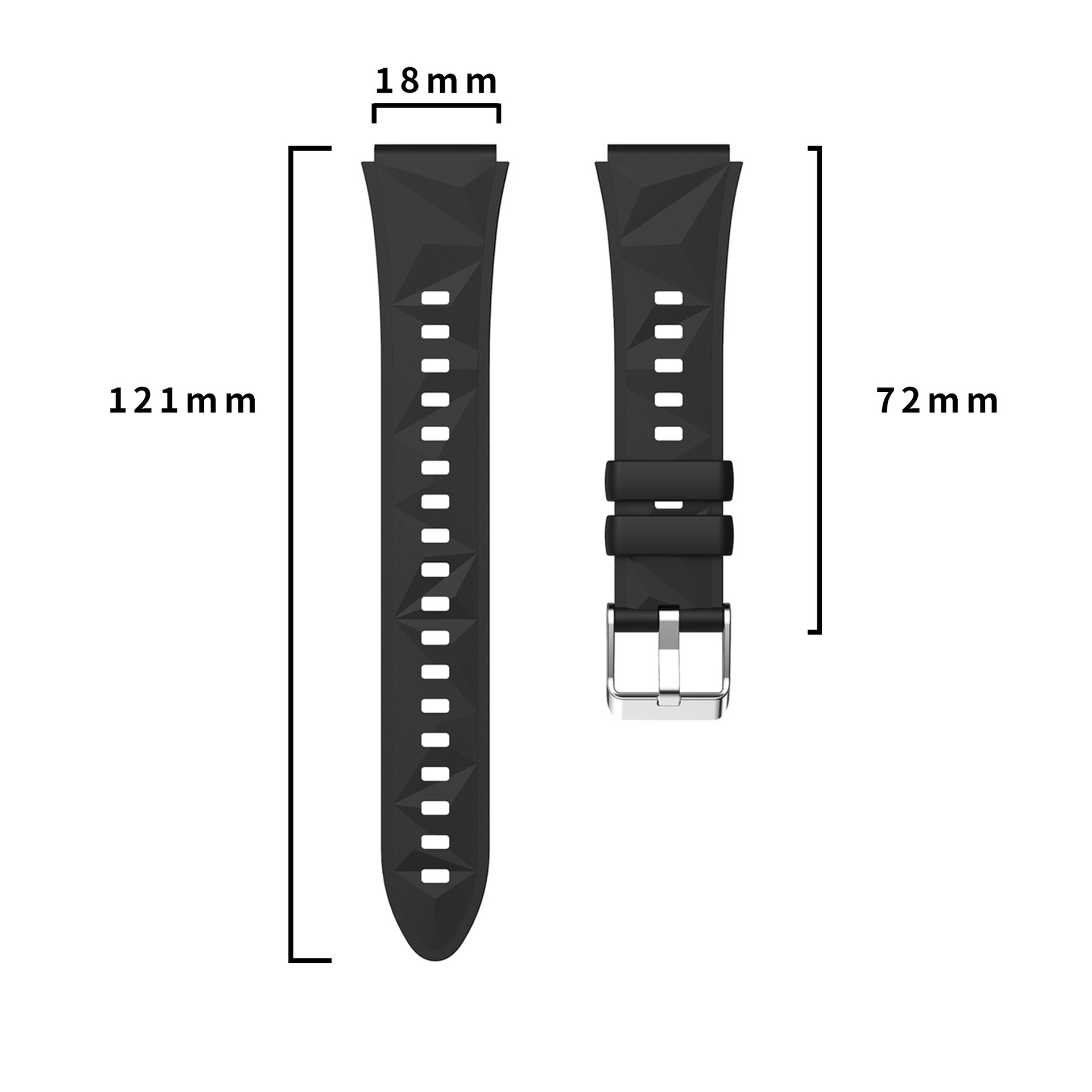 18 مللي متر/22 مللي متر سيليكو - مراجعة Titan Smartwatch Accessories وسعره
