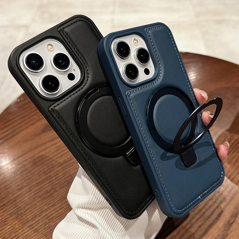 حافظة مغناطيسية من الجلد الصنا - مراجعة Magnetic Charging Stand وسعره