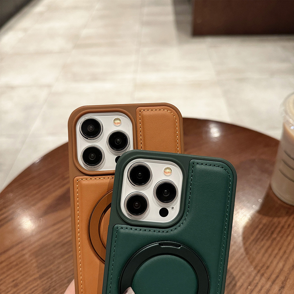 حافظة مغناطيسية من الجلد الصنا - مراجعة Magnetic Charging Stand وسعره